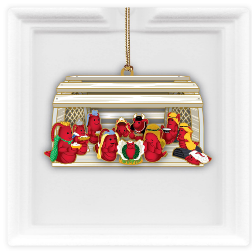 Ornaments – Lobster Nativity Scene
