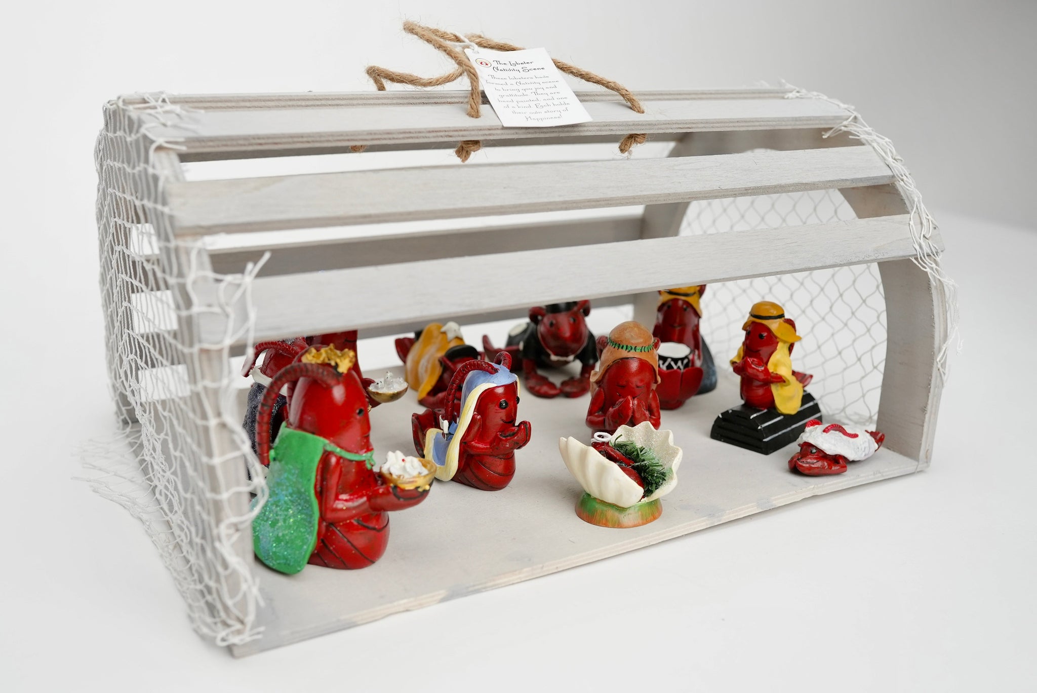 Lobster Nativity Scene 2022 (available to ship immediately)